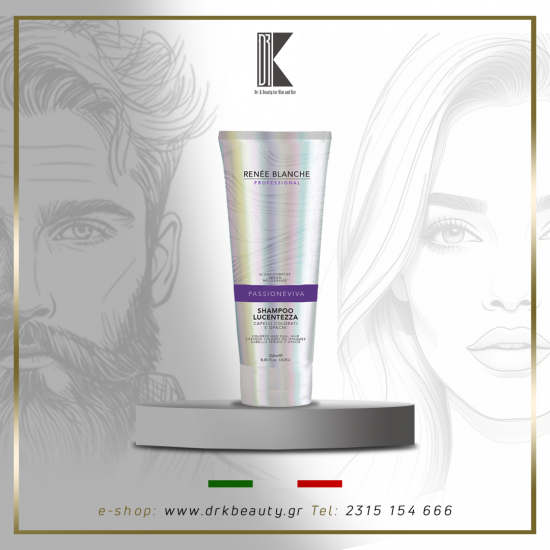 Professional Colore Shampoo Renee Blanche, Επαγγελματικό Σαμπουάν για βαμμένα μαλλιά, 250ml Professional Colore Shampoo Renee Blanche, Επαγγελματικό Σαμπουάν για βαμμένα μαλλιά, 250ml
