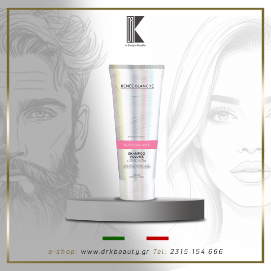 Professional Volume Shampoo Renee Blanche, Επαγγελματικό Σαμπουάν για όγκο, 250ml Professional Volume Shampoo Renee Blanche, Επαγγελματικό Σαμπουάν για όγκο, 250ml