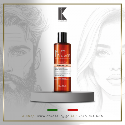 Professional anti-hair loss Shampoo NO AGE Renee Blanche, Επαγγελματικό Σαμπουάν για τριχόπτωση, 250ml