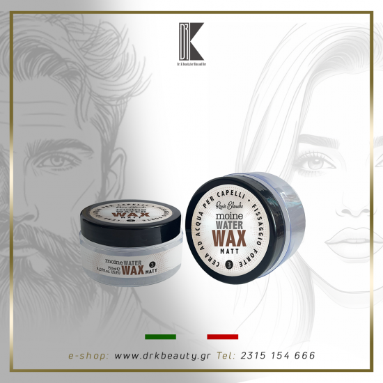 Water ΜΑΤΤ wax Renee Blanche, κερί μαλλιών για ματ αποτέλεσμα με βάση το νερό, 150ml Water ΜΑΤΤ wax Renee Blanche, κερί μαλλιών για ματ αποτέλεσμα με βάση το νερό, 150ml
