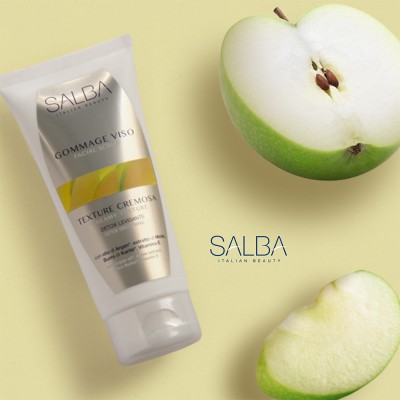 SALBA Facial scrub, πηλινγκ προσώπου, 100ml