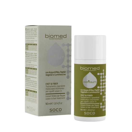 Biomed PRETIOSUM FAST & FIBER Μοριακή θεραπεία επιδιόρθωσης  μαλλιών, 90 ml 