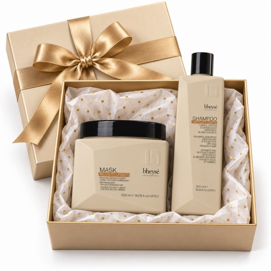 Σετ Δώρου Bheyse Professional Keratin Σαμπουάν και μάσκα 