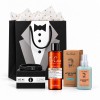 Σετ Δώρου με after shave tonic/balsam, σαμπουάν και δερμάτινο βραχιόλι 