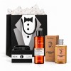 Σετ Δώρου με after shave tonic/balsam, σαμπουάν και δερμάτινο βραχιόλι 