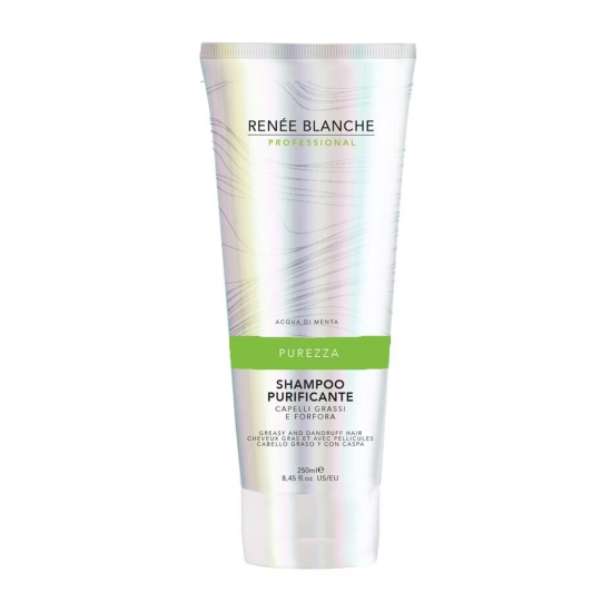Professional Purity Shampoo Renee Blanche, Επαγγελματικό Σαμπουάν για λιπαρά μαλλιά ή μαλλιά με πυτιρίδα, 250ml