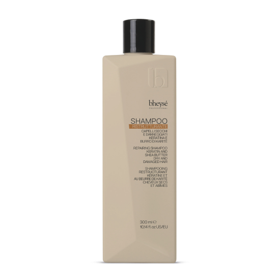 BHEYSE' PROFESSIONAL Keratin-karite butter Shampoo Renee Blanche, Επαγγελματικό Σαμπουάν με κερατίνη και βούτυρο καριτέ, 200ml