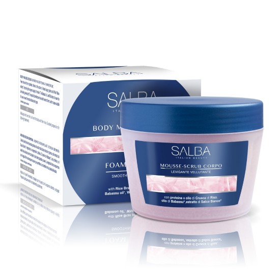 SALBA Body Mousse Scrub, Μους απολέπισης σώματος, 300ml 