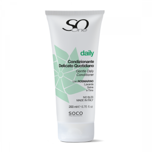 SoOne DAILY Professional Conditioner, μαλακτική κρέμα για καθημερινό λούσιμο χωρίς Θειικά άλατα, 200ml