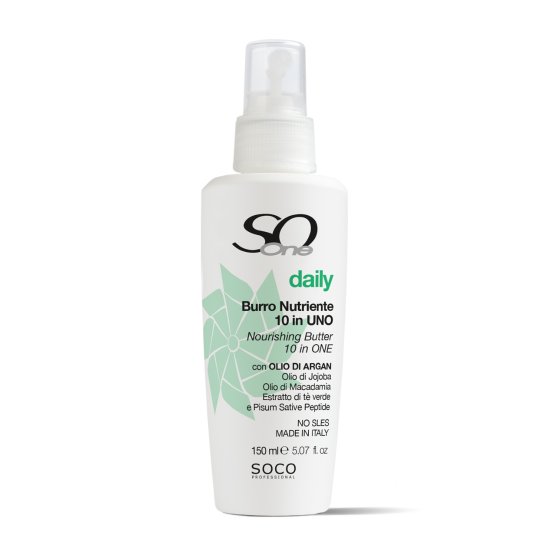 SoOne DAILY Professional Spray Nutriente 10 in 1, Θεραπεία αναδόμησης  10 σε 1 χωρίς Θειικά άλατα, 150 ml