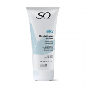 SoOne Silky Professional Conditioner, μαλακτική κρέμα λείανσης με κερατίνη χωρίς Θειικά άλατα. , 200ml