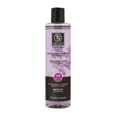 Αφροντούς με οργανική λεβάντα, Velvet Love For Nature, 300ml