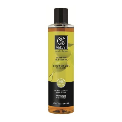 Αφροντούς με πράσινο τσάι, Velvet Love For Nature, 300ml