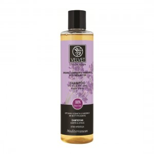 Σαμπουάν με οργανική λεβάντα, Velvet Love For Nature, 300ml