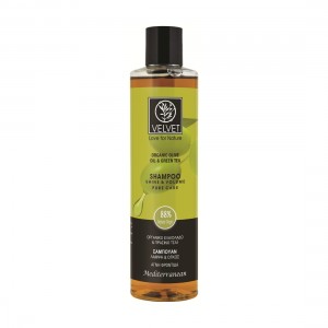 Σαμπουάν με πράσινο τσάι, Velvet Love For Nature, 300ml