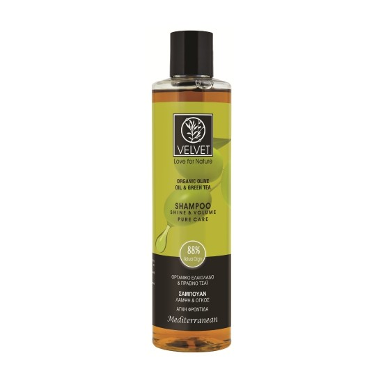 Σαμπουάν με πράσινο τσάι, Velvet Love For Nature, 300ml
